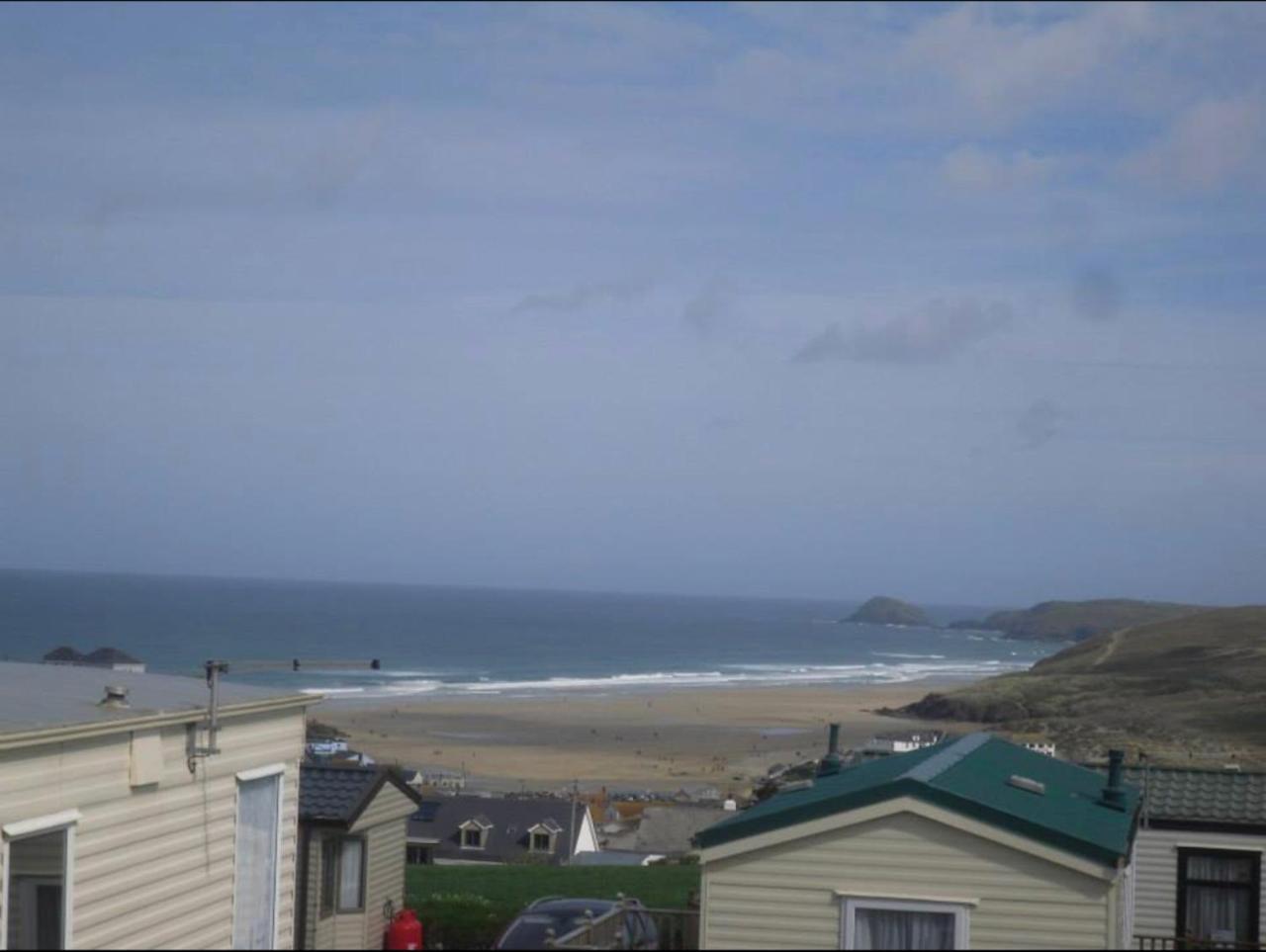 Static Caravan Sea Views Hotel Perranporth Esterno foto